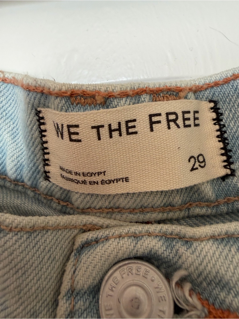 NWOT We The Free Good Luck Mid-Rise Barrel Jeans Size 29 - Picture 6 of 10